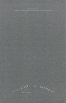 Saxonia, 1994, 5 Sprachen, 46 Seiten