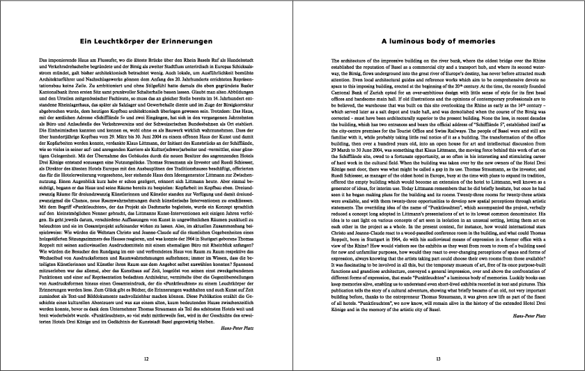 Punktleuchten, Seite 12-13