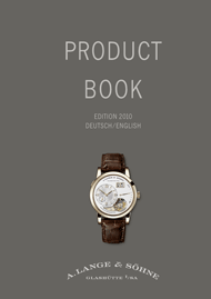 Product Book 2010/2011, DE/EN